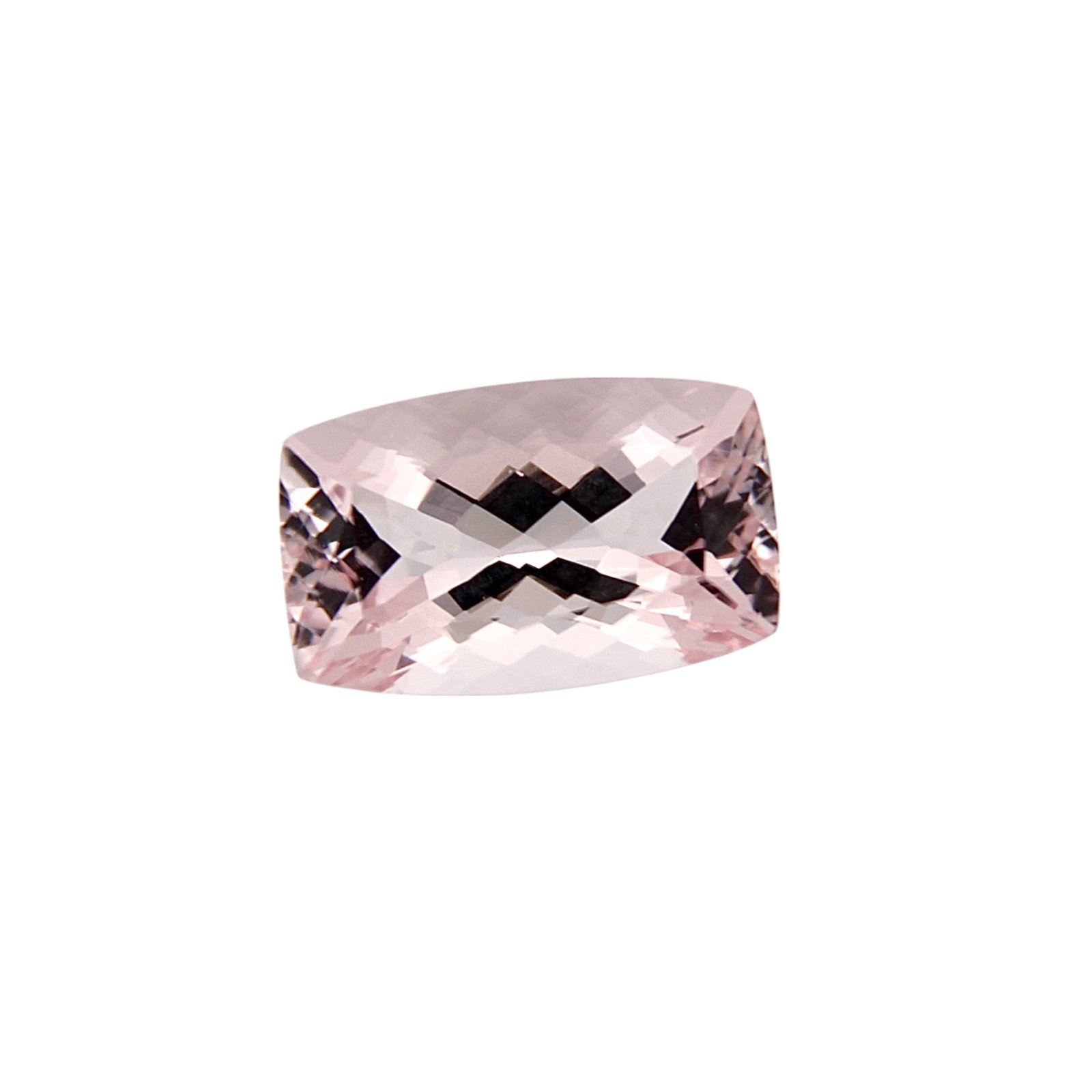 Pink Morganite - Cushion - 13.7 x 8.7 mm - 5.06 ct