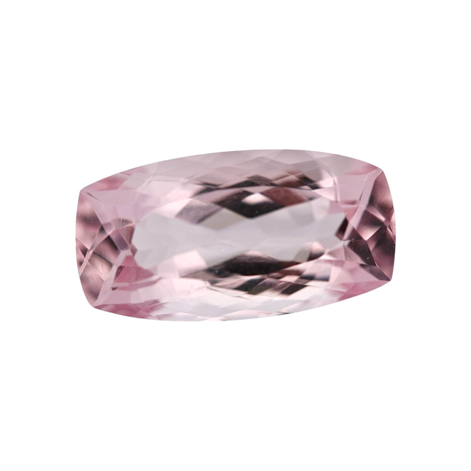 Pink Morganite - Cushion - 17.8 x 9.4 mm - 8.37 ct