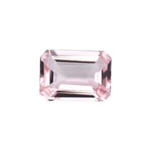 Pink Morganite – Emerald Cut – 9 x 6.5 mm – 1.66 ct