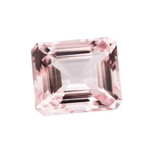 Pink Morganite – Emerald Cut – 14.3 x 12.2 mm – 10.60 ct