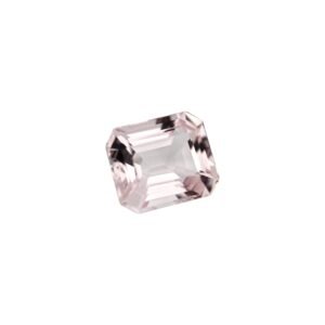 Pink Morganite – Emerald Cut – 9.5 x 8.2 mm – 3.10 ct