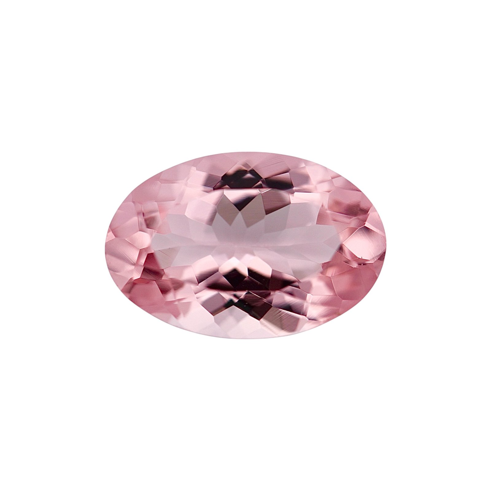Pink Morganite - Oval - 12 x 8 mm - 2.72 ct