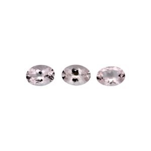 Pink Morganite – Oval – 6 x 4 mm