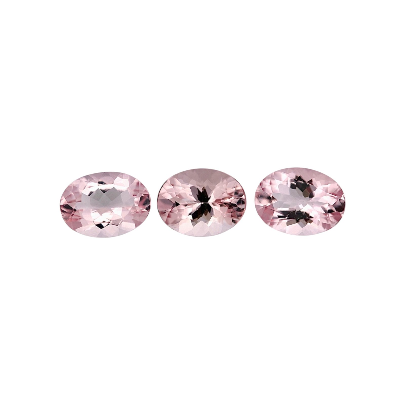 Pink Morganite - Oval - 7 x 5 mm (Dark Pink)