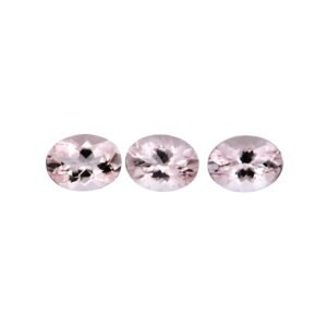 Pink Morganite – Oval – 8 x 6 mm