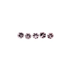 Pink Morganite – Round – 2.50 mm