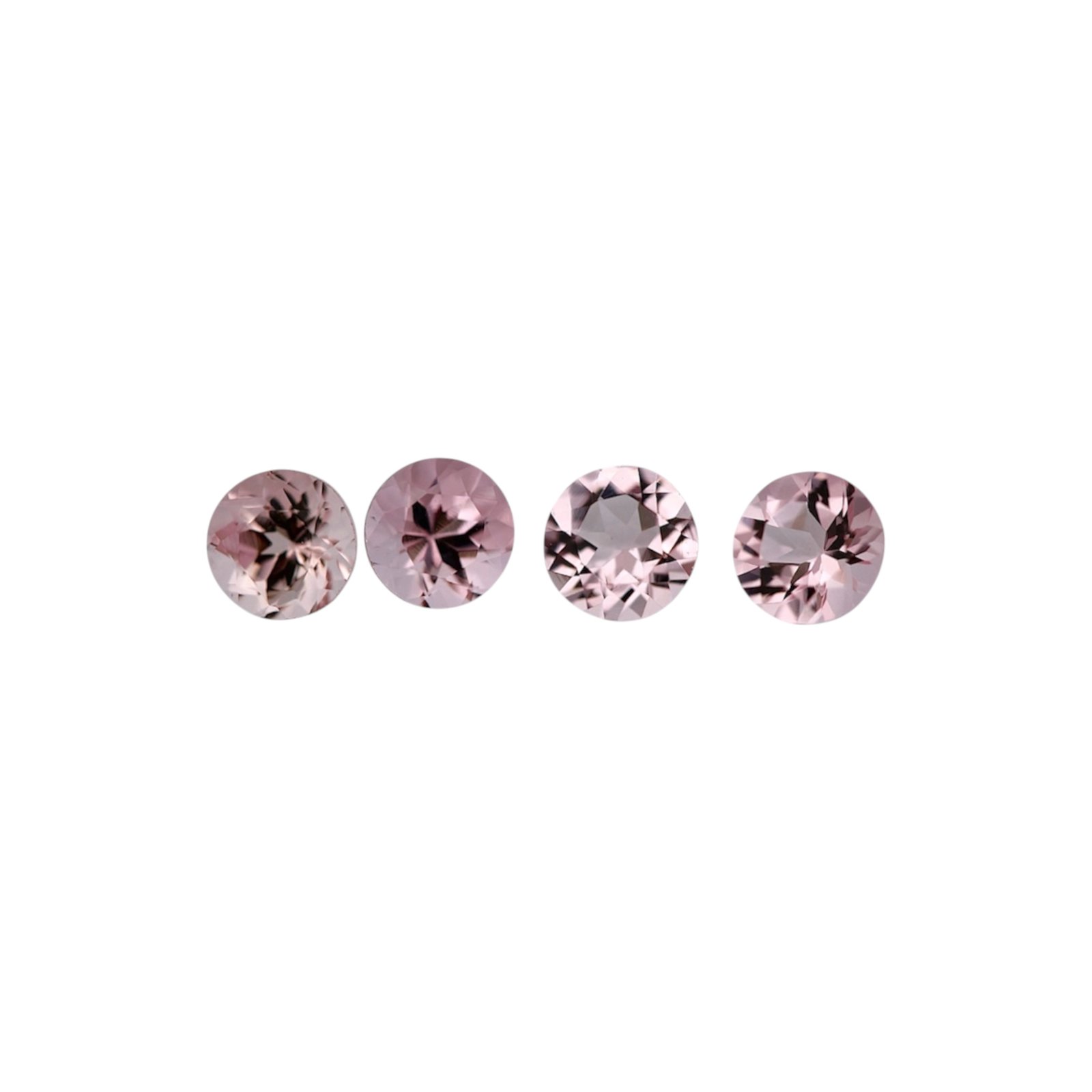 Pink Morganite - Round - 3.5 mm