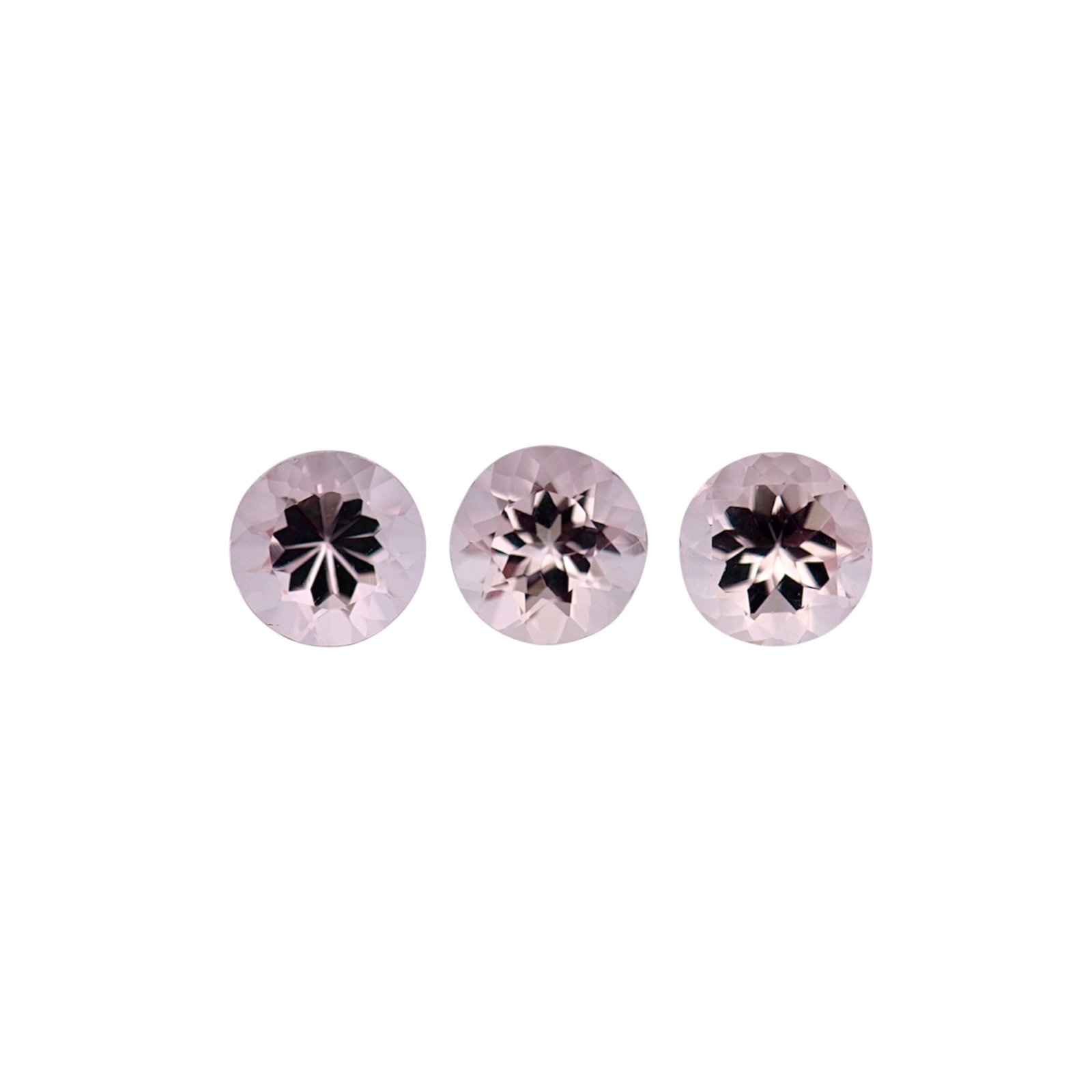 Pink Morganite - Round - 6 mm