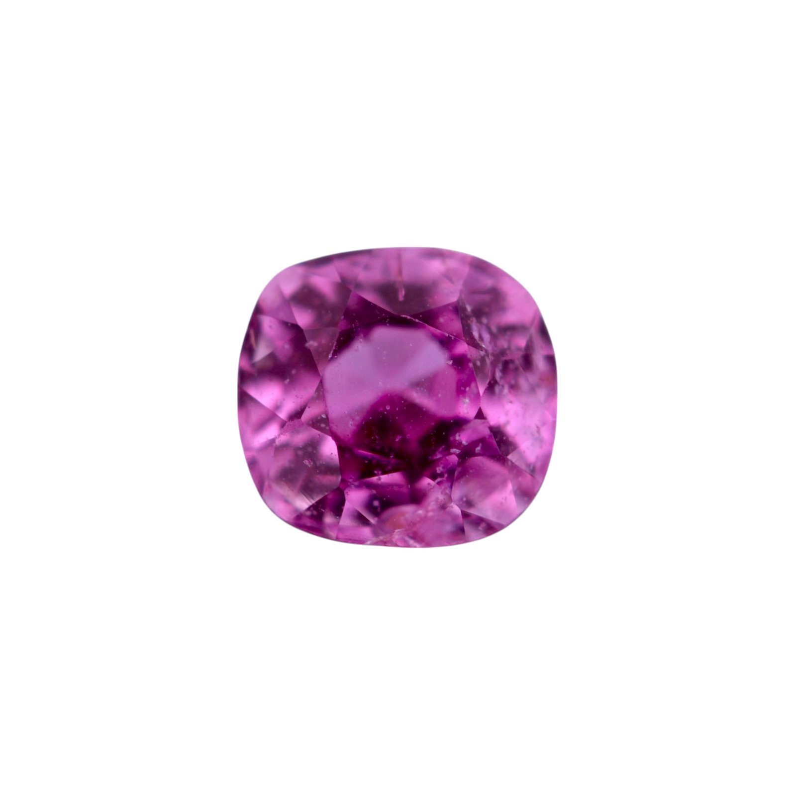 Pink Sapphire - Cushion - 6 x 5.5 mm - 1.09 ct