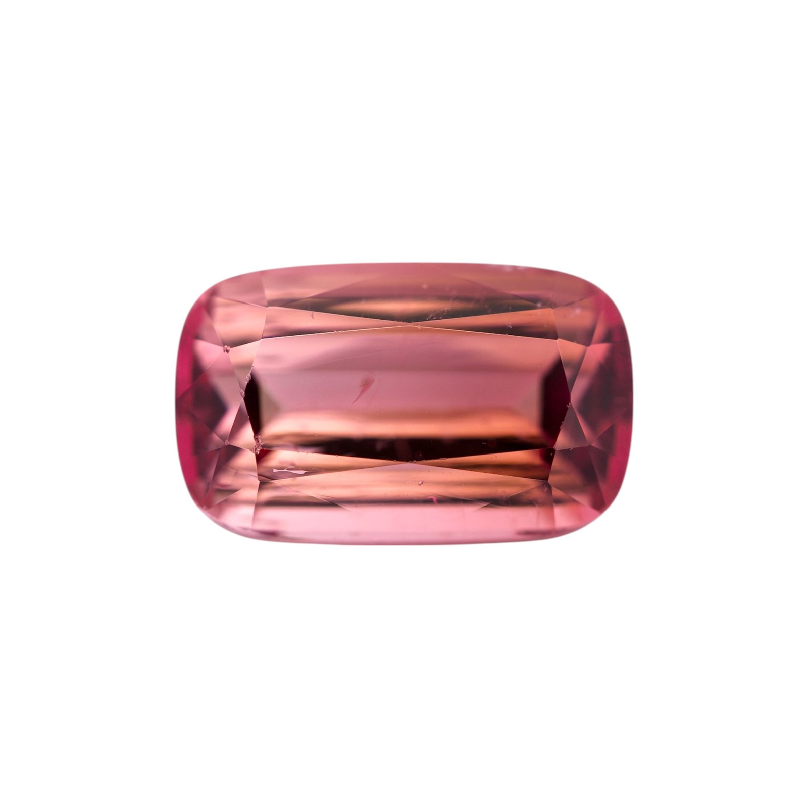 Pink Tourmaline - Cushion - 13.25 x 8.1 mm - 5.46 ct