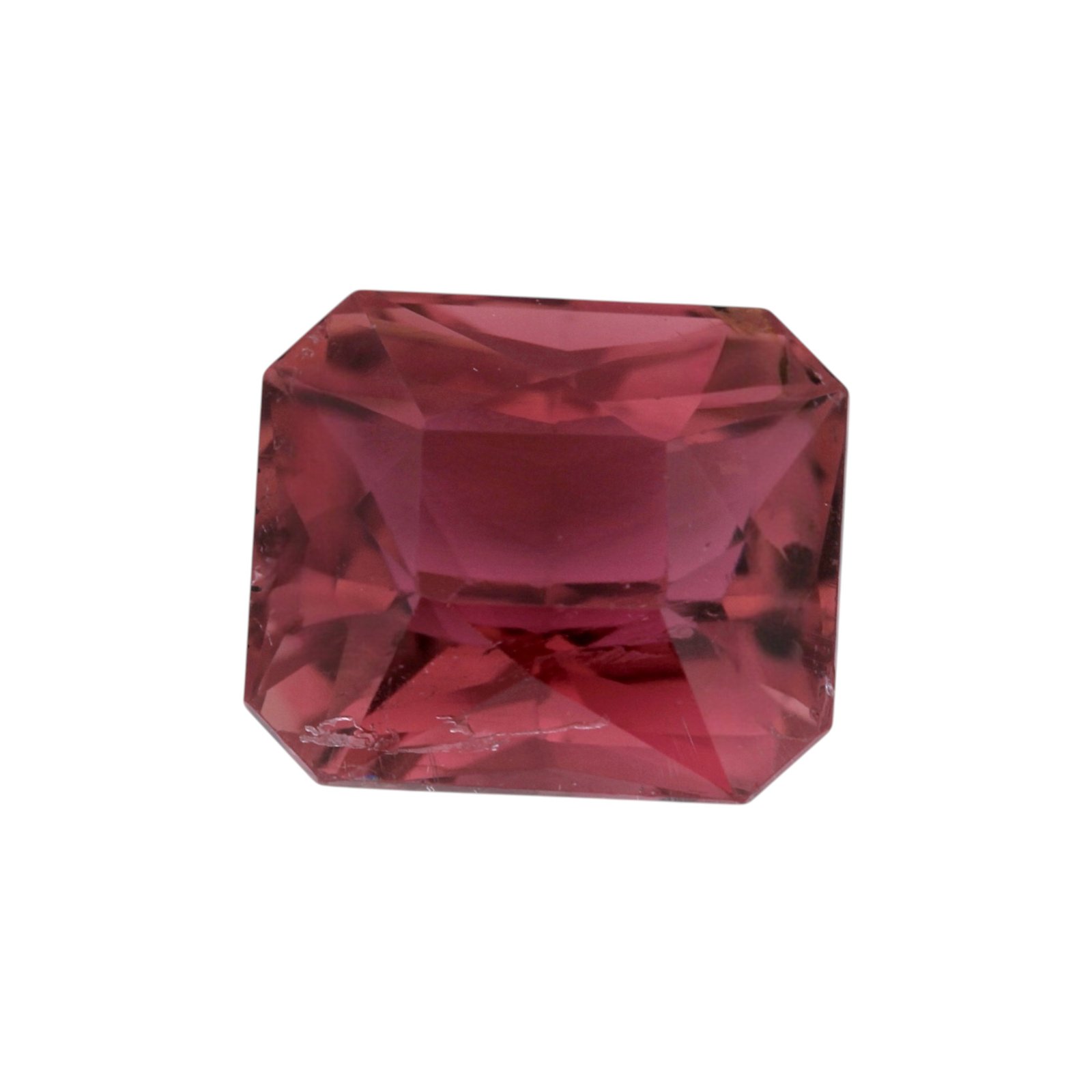 Pink Tourmaline - Emerald Cut - 8.3 x 7.6 mm - 2.91 ct