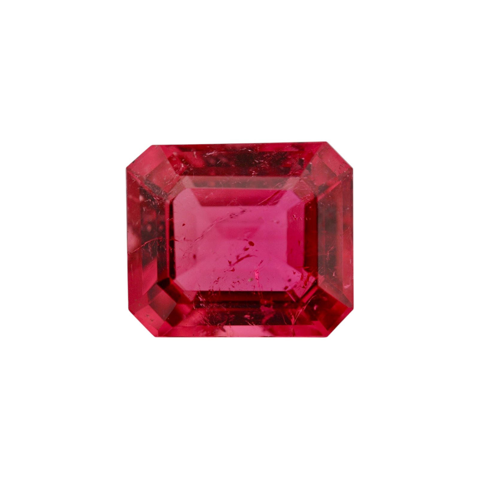 Pink Tourmaline - Emerald Cut - 11.85 x 10.2 mm - 6.47 ct