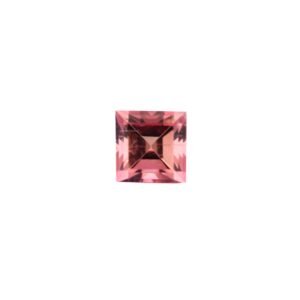 Pink Tourmaline – Square Cut – 8.5 mm – 3.54 ct