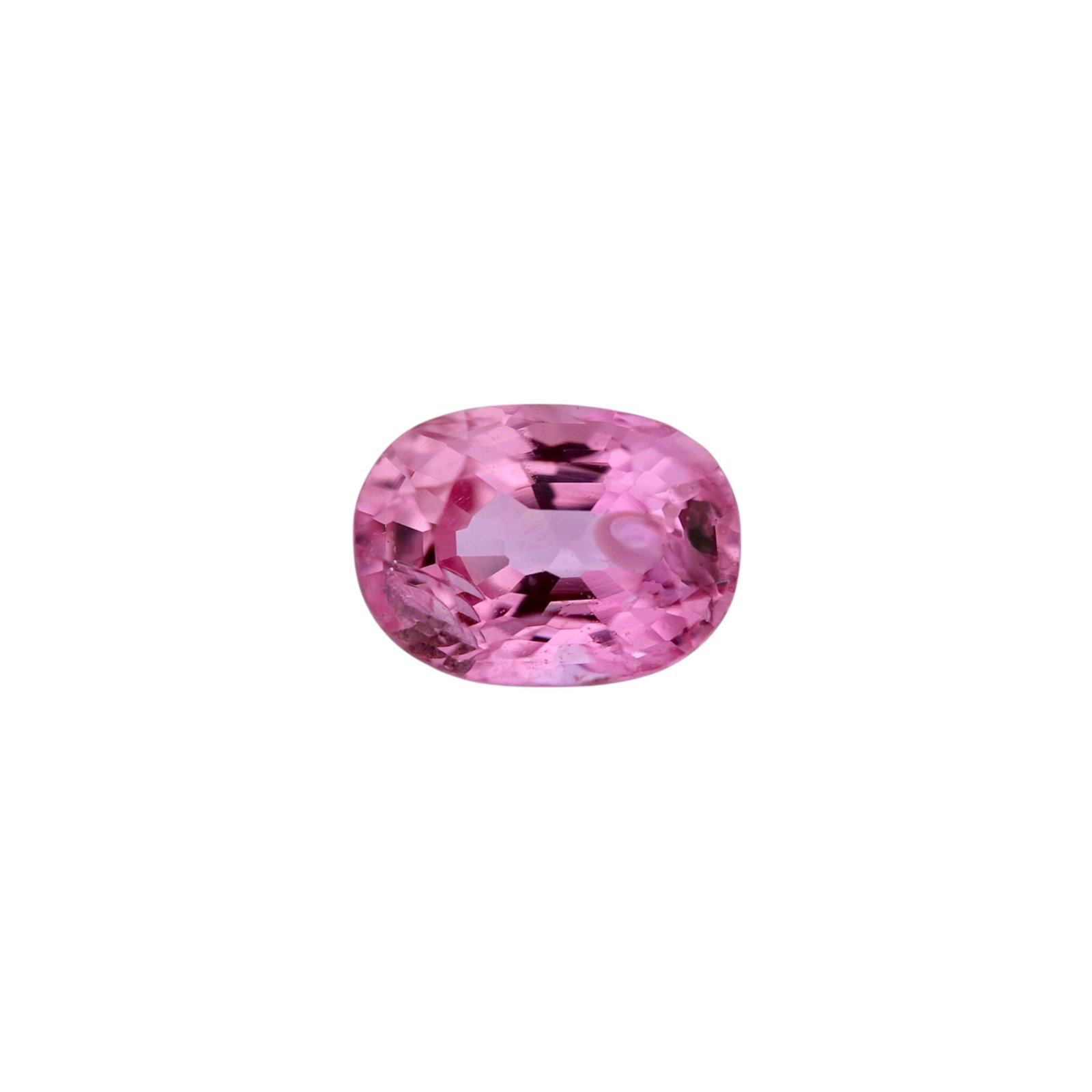 Pink sapphire - Oval - 7 x 5 mm - 1.10 ct