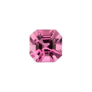 Pink tourmaline – Square Emerald Cut – 13.50 mm – 11.13 ct