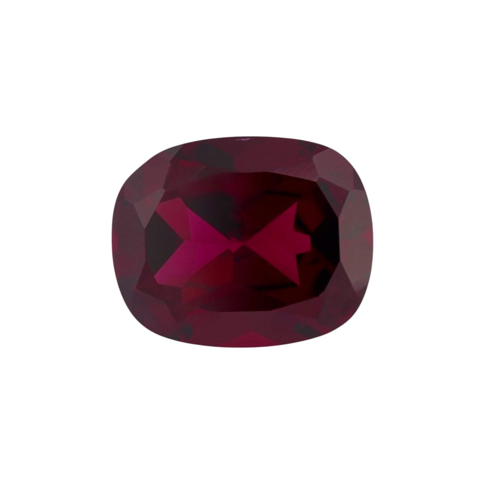 Rhodolite - Cushion - 10 x 8 mm