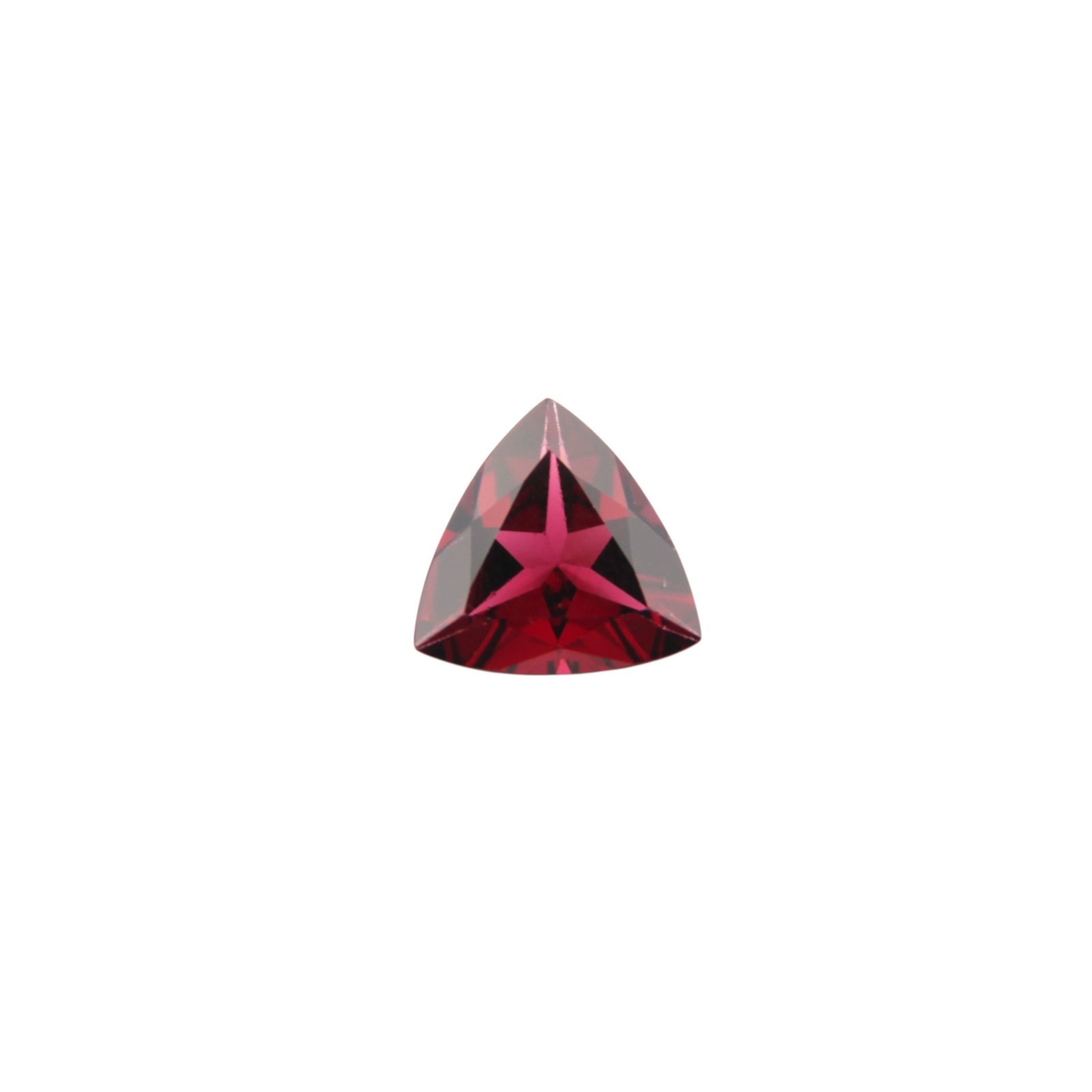Rhodolite - Trillion Cut - 10 mm - 2.75 ct