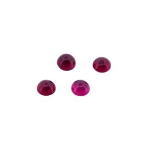 Rubelite Tourmaline (CAB) – Round – 5.5 mm