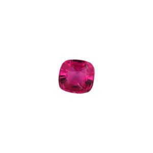 Rubelite Tourmaline – Cushion – 5.7 mm – 0.80 ct