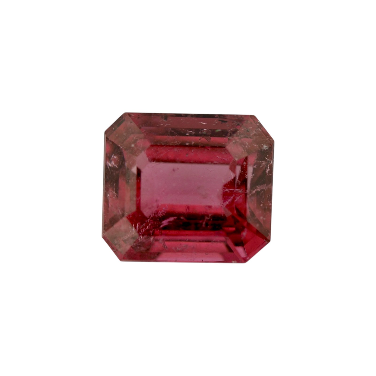 Rubelite Tourmaline - Emerald Cut - 10.4 x 9 mm - 5.46 ct