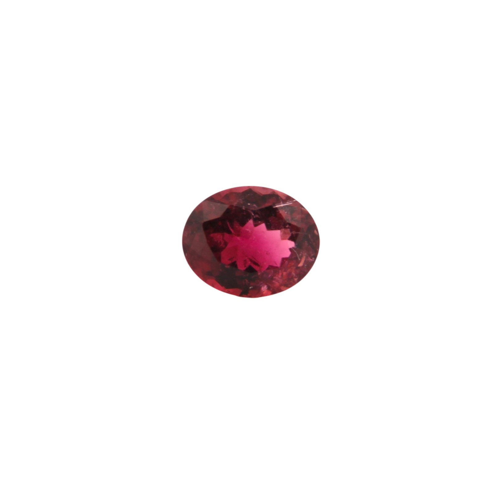 Rubelite Tourmaline - Oval - 10 x 8.2 mm - 2.95 ct