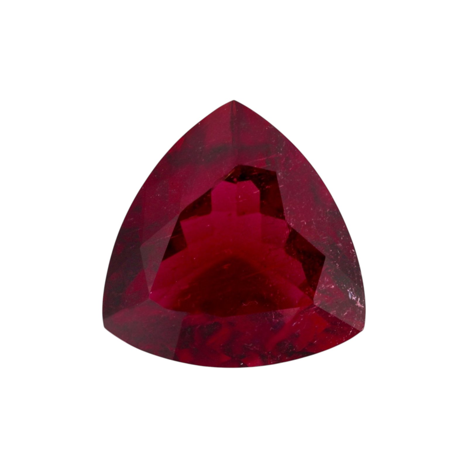 Rubelite Tourmaline - Trillion - 10.8 x 10.7 mm - 3.42 ct