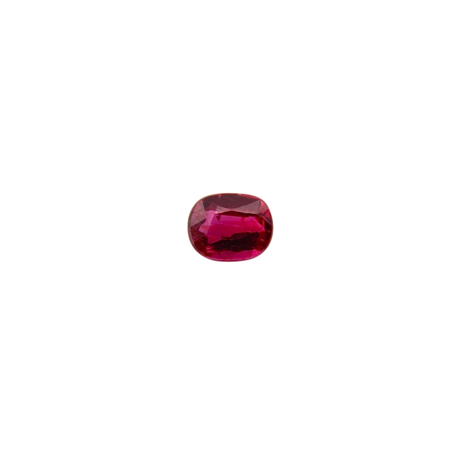 Ruby - Oval - 6.8 x 5.3 mm - 1.01 ct