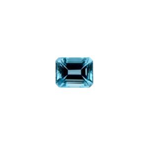 Swiss Blue Topaz – Emerald Cut – 10 x 8 mm – 4.62 ct