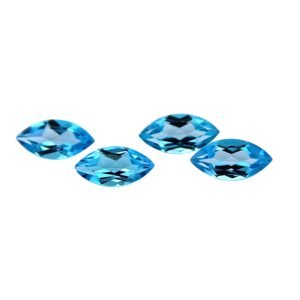 Swiss Blue Topaz – Marquise – 12 x 6 mm