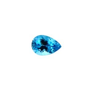 Swiss Blue Topaz – Pear Shape – 14 x 9.5 mm – 6.24 ct