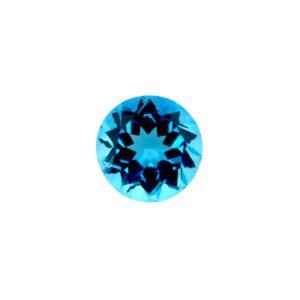 Swiss Blue Topaz – Round – 13 mm – 9.24 ct