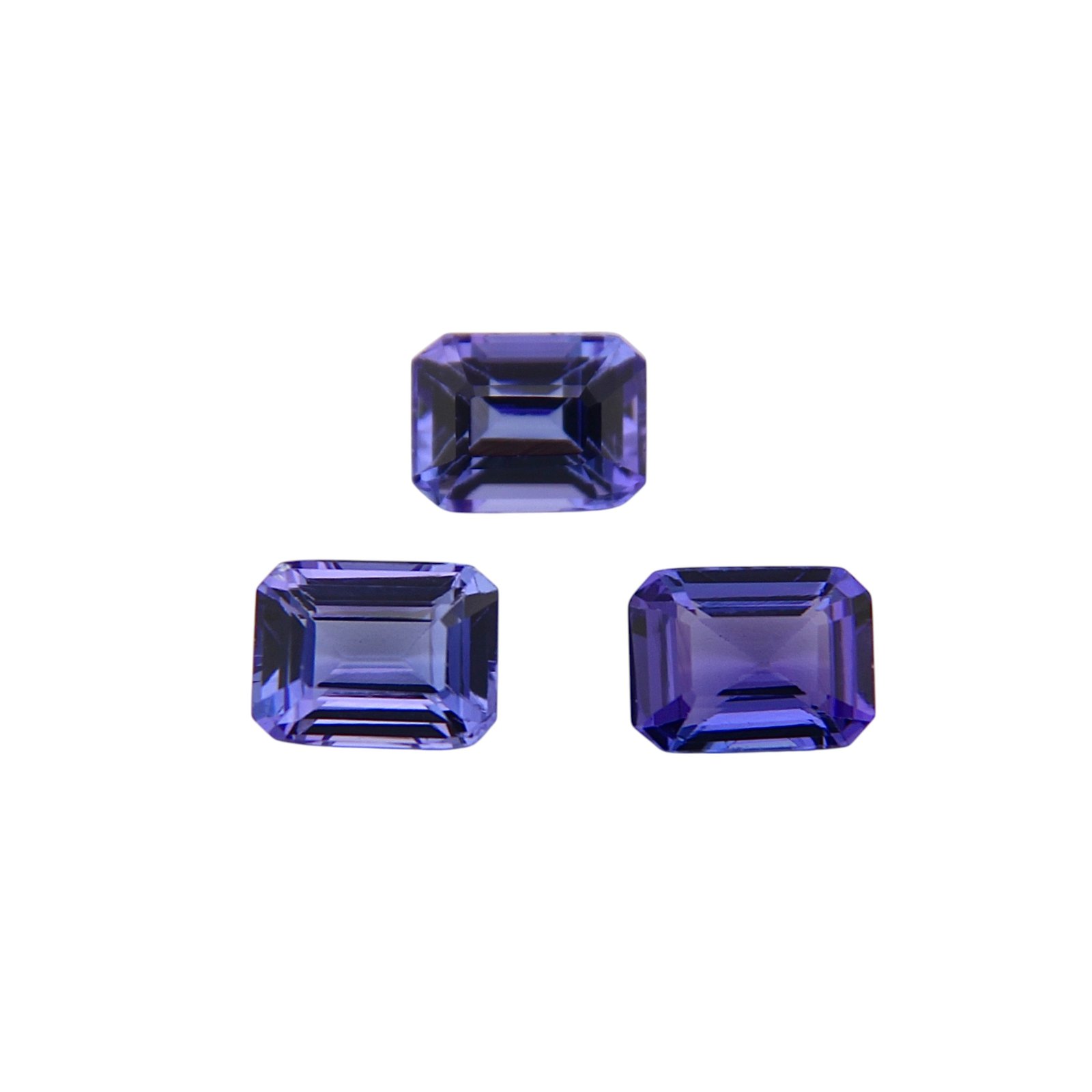 Tanzanite - Emerald Cut - 10 x 8 mm