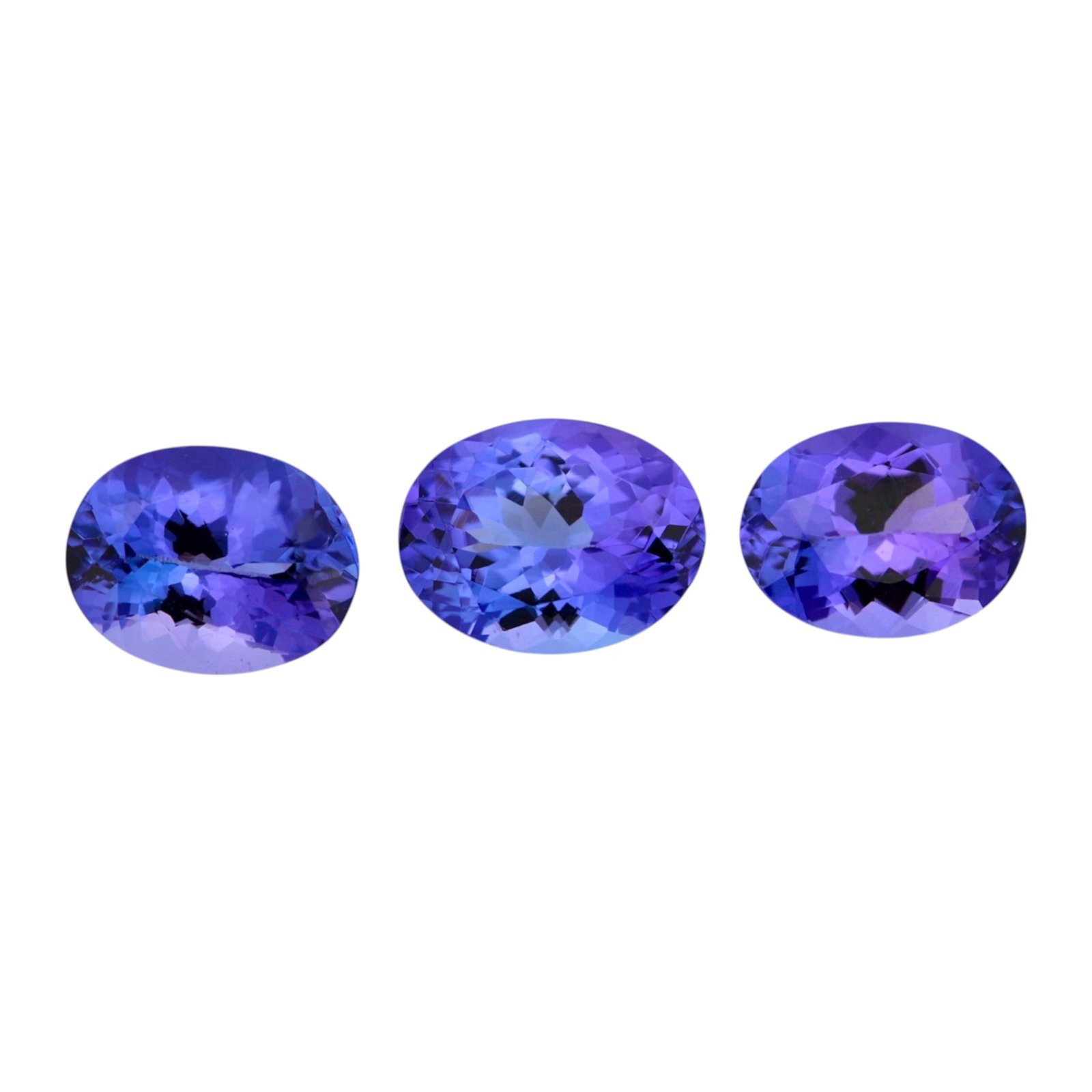 Tanzanite - Oval - 8 x 6 mm (AAA)