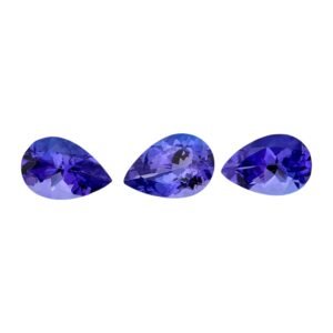 Tanzanite – Pear Shape – 6 x 4 mm (AAA)