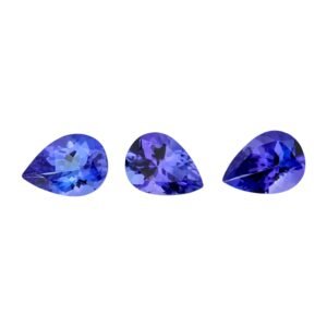 Tanzanite – Pear Shape – 7 x 5 mm (AAA)
