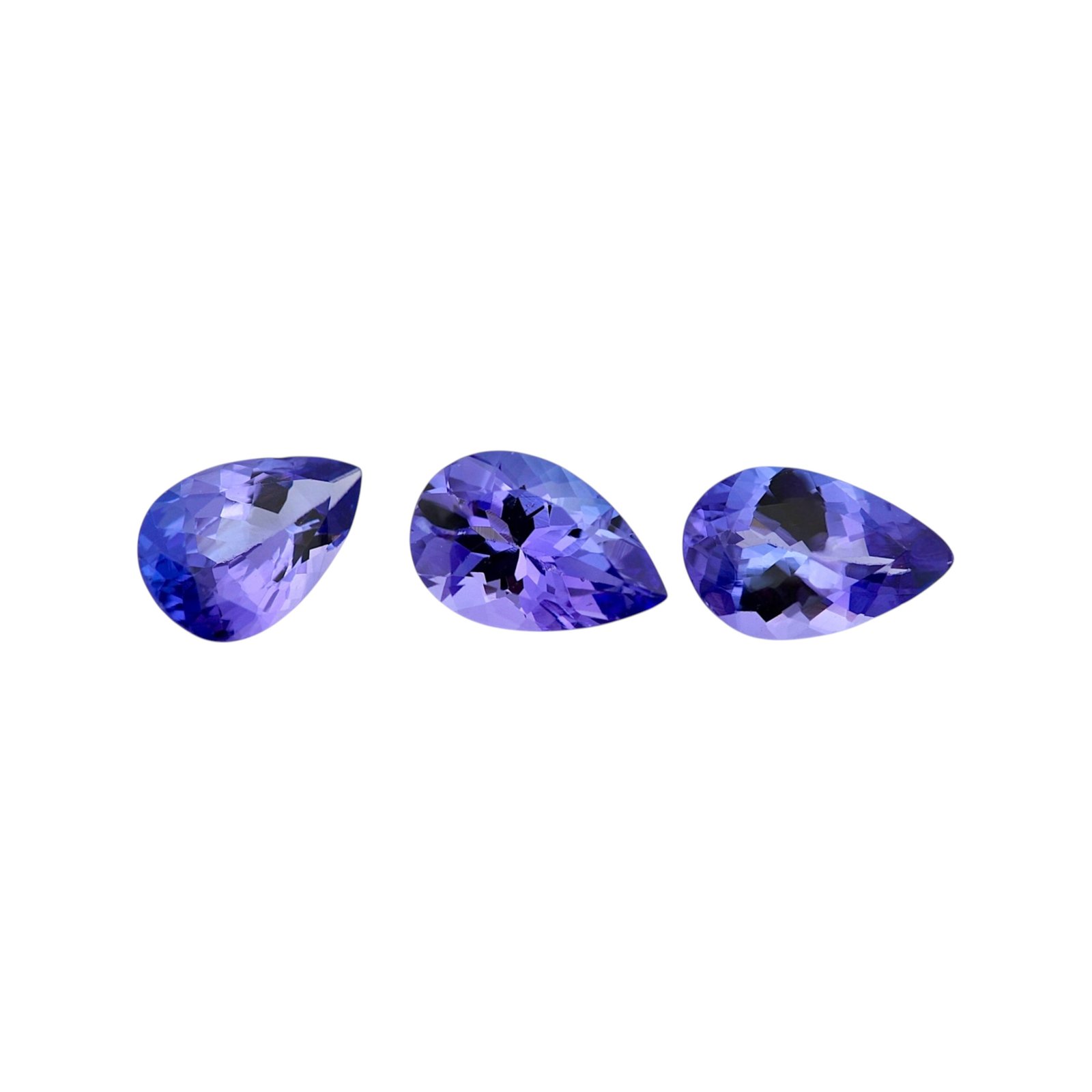 Tanzanite - Pear Shape - 8 x 6 mm