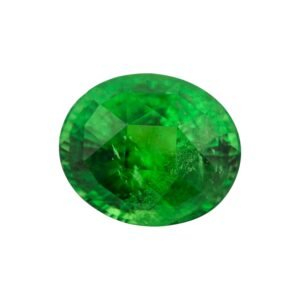Tsavorite – Oval – 10.7 x 9 mm – 5.00 ct