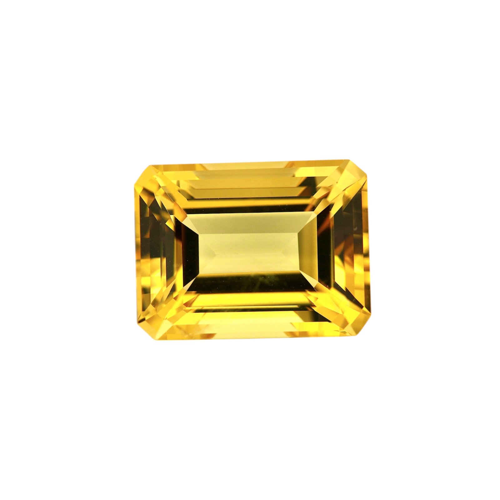 Yellow Beryl - Emerald Cut - 13.1 x 10 mm - 6.99 ct
