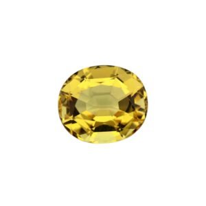 Yellow Beryl – Oval – 12.3 x 10.9 mm – 5.94 ct
