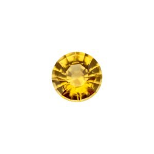 Yellow Sapphire – Round – 6.2 mm – 1.08 ct