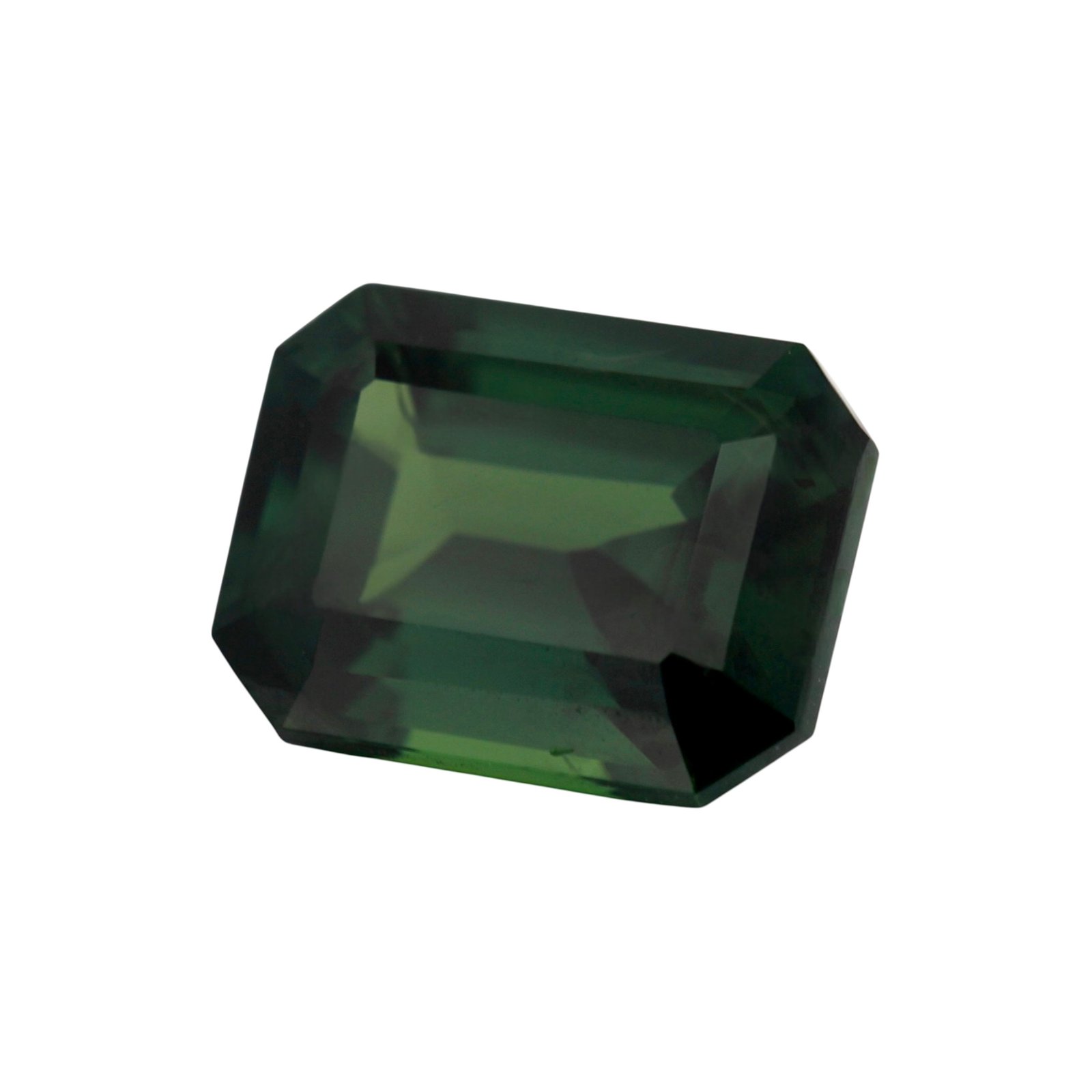 Green Sapphire - Emerald Cut - 8.9 x 6.8 mm - 2.95 ct (NH)