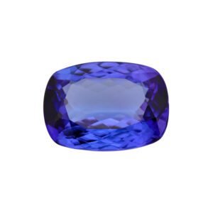 Tanzanite – Cushion – 14 x 10.2 mm – 6.95 ct