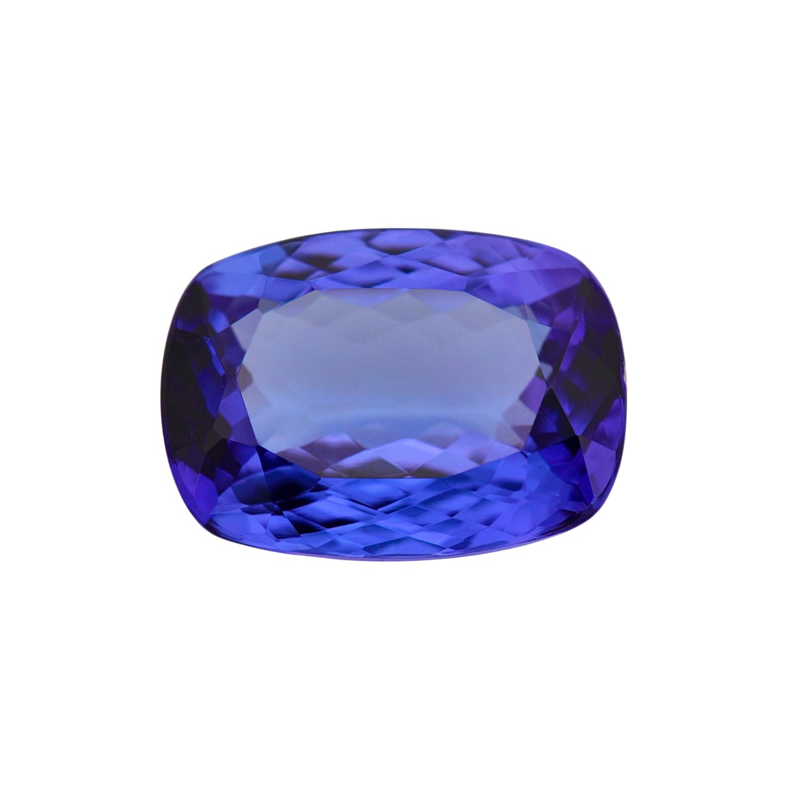 Tanzanite - Cushion - 14 x 10.2 mm - 6.95 ct
